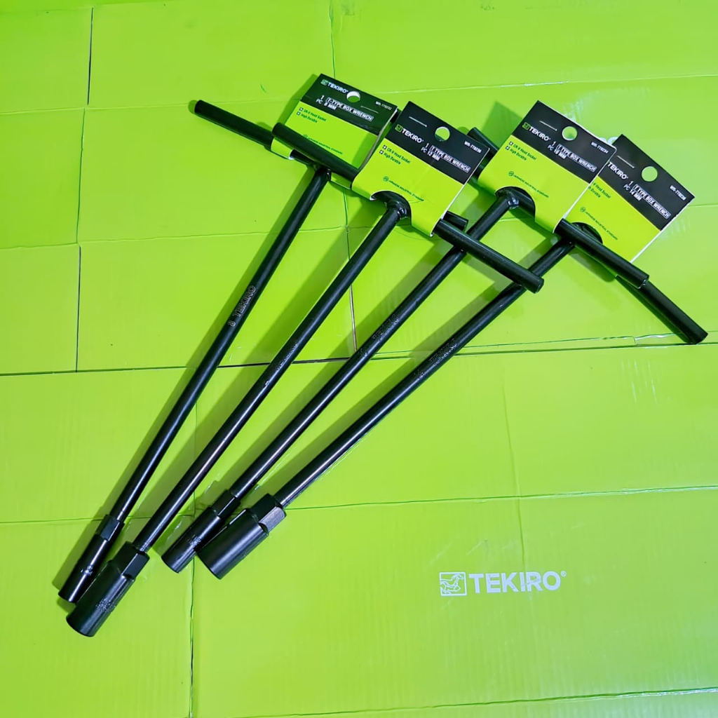 kunci T Tekiro 8 10 12 14 / kunci tekiro 1 set lengkap ori komplit - Paket Kunci Sock T Type Socket 