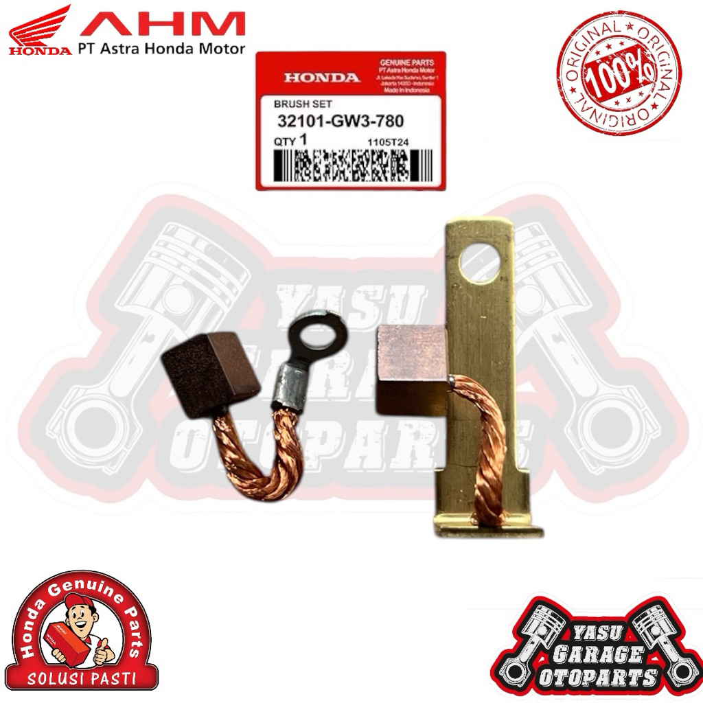 32101-GW3-780 COOL KUL ARANG STATER STARTER BEAT VARIO REVO ABSOLUTE BLADE 110 ORI 32101GW3780