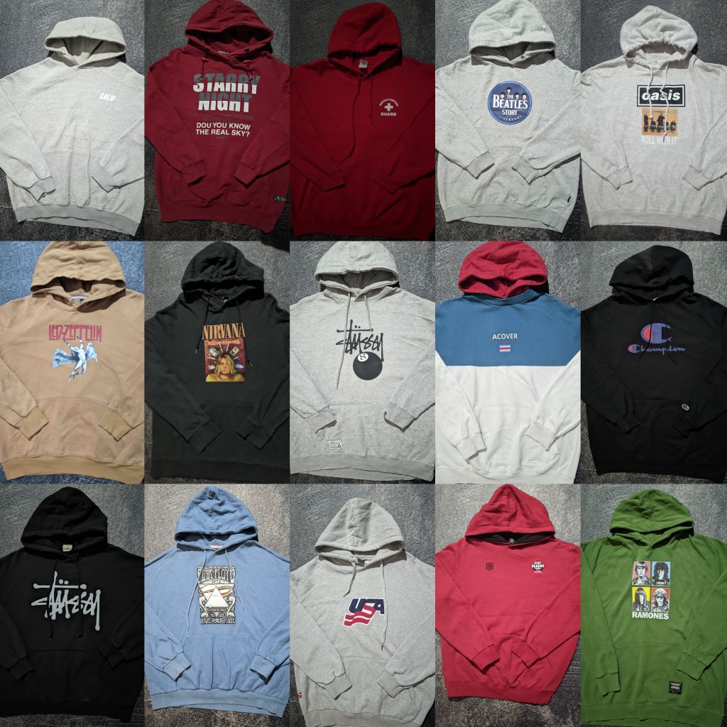 Hoodie second oversize pria/Hoodie second pria/Hoodie oversize