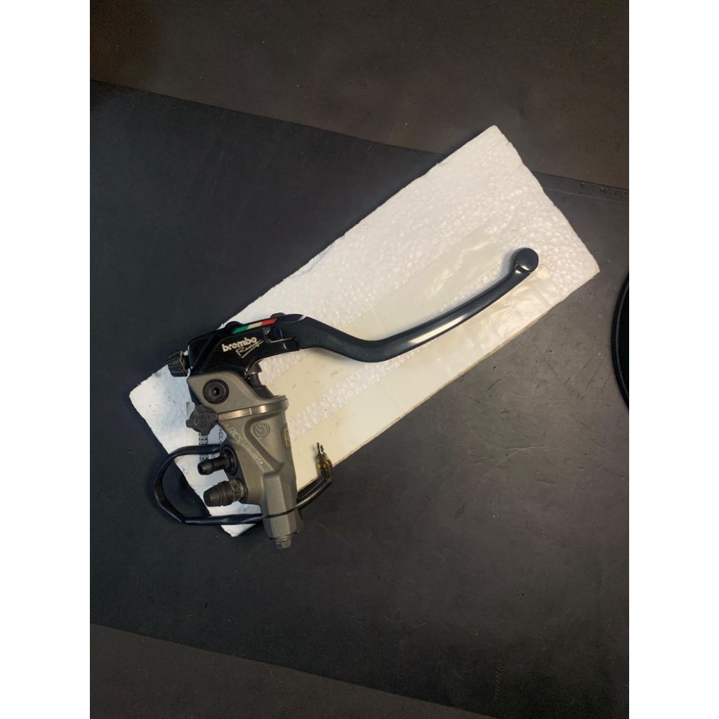 Master rem Brembo RCS 15 cc corsacorta original italy set breket dan set tabung lighttech biru origi