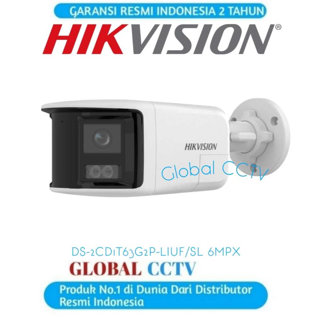 HIKVISION DS-2CD1T63G2P-LIUF/SL 6 MP Smart Hybrid Light Fixed Bullet Network Camera