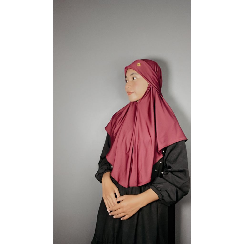Izzat_Izzati# Hijab 2in1 Tali Bandana M