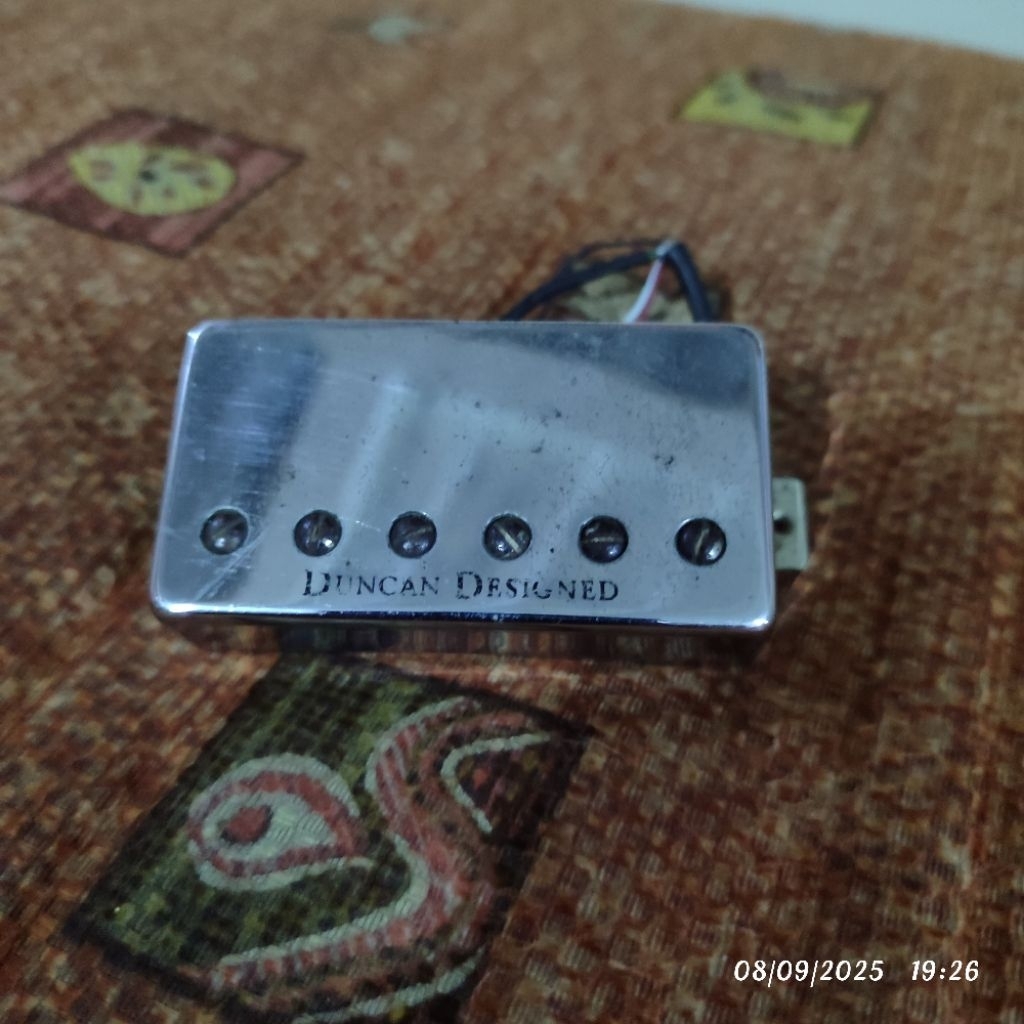 pickup gitar duncan designed HB103B (posisi bridge) crome cover