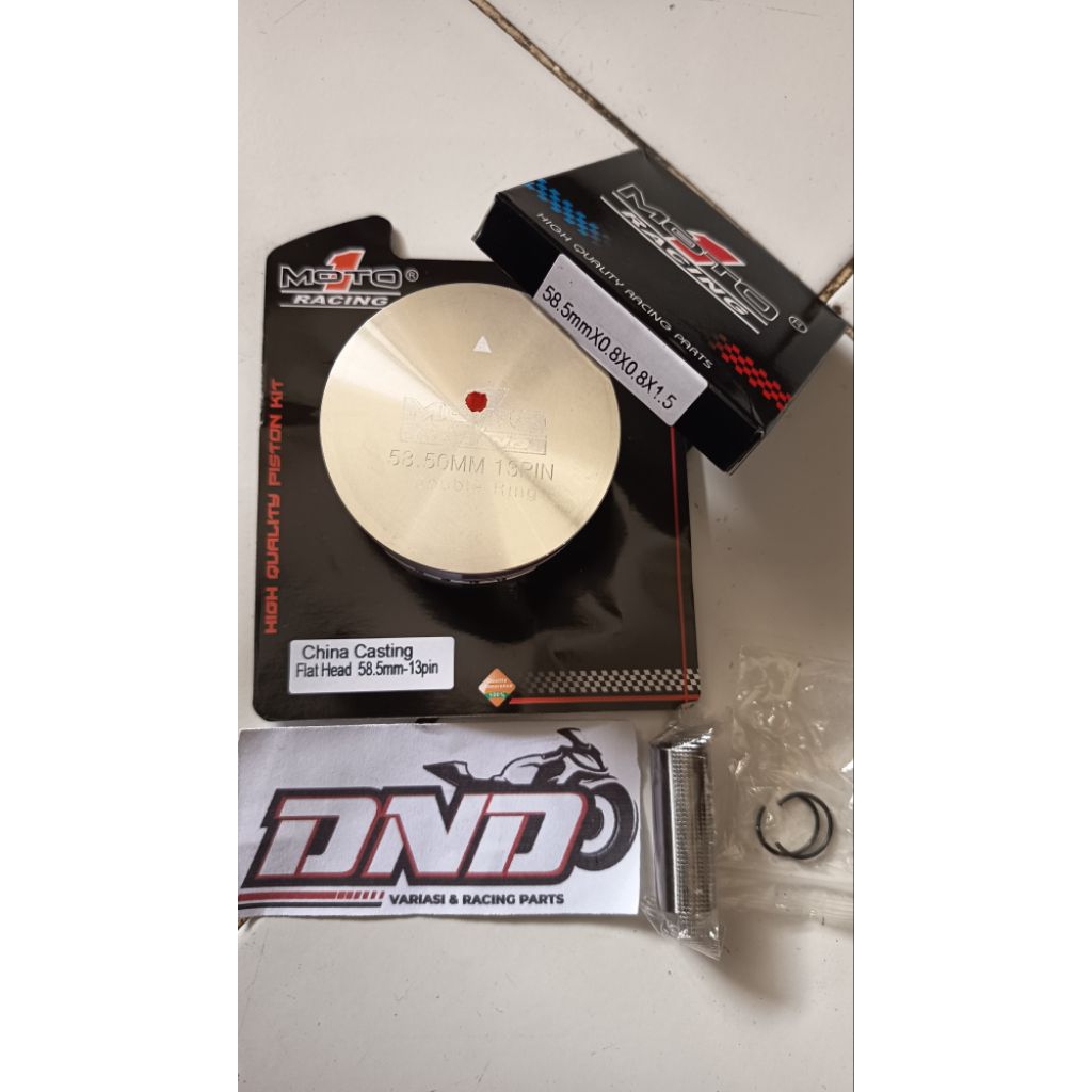 MOTO1 Piston casting 58,5mm pin 13/Piston 58,5mm pen 13/Piston moto1 casting 58,5mm pin 13/Piston 58