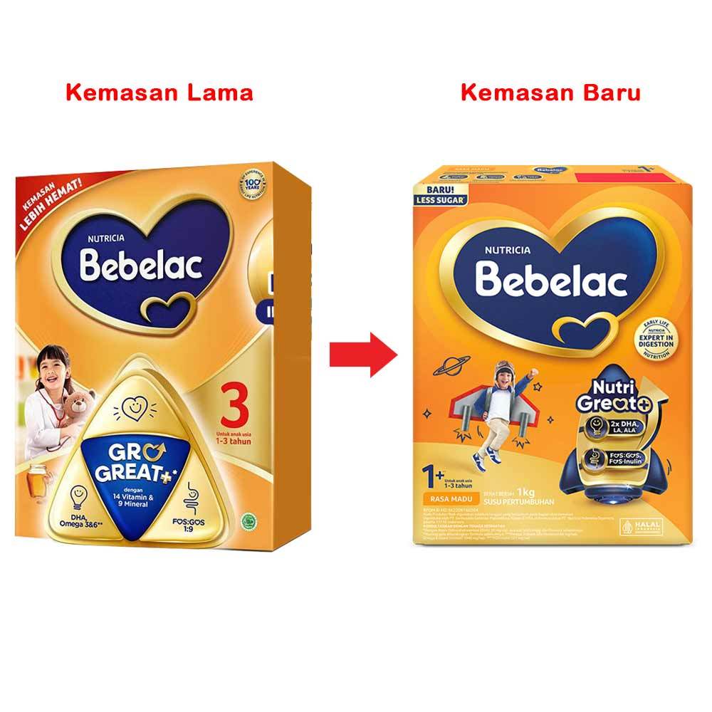 

[oddsolshop] pekanbaru/Bebelac 1+ Madu/Vanila 1 kg