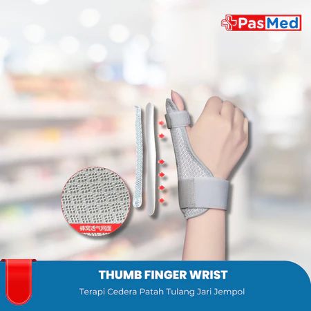 Thumb Splint De Quervain Support Adjustable| Penyangga Jempol
