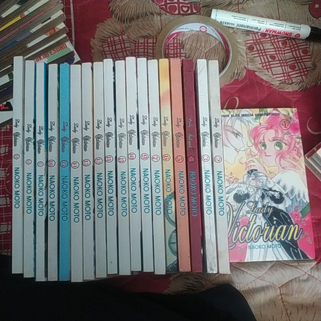 komik preloved set lady Victorian