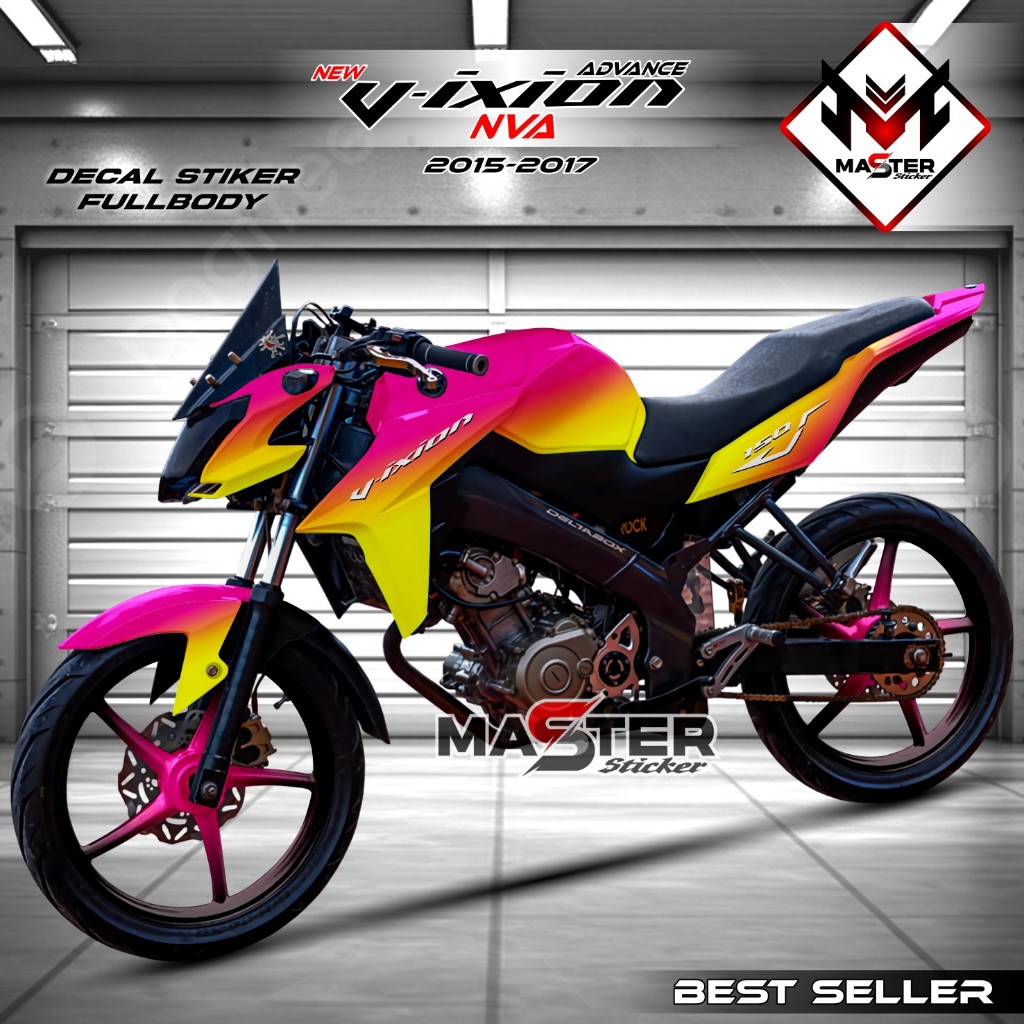 Decal Vixion Decal Stiker Vixion Advance Sticker Variasi Vixion NVA 2015 2016 2017 Fullbody