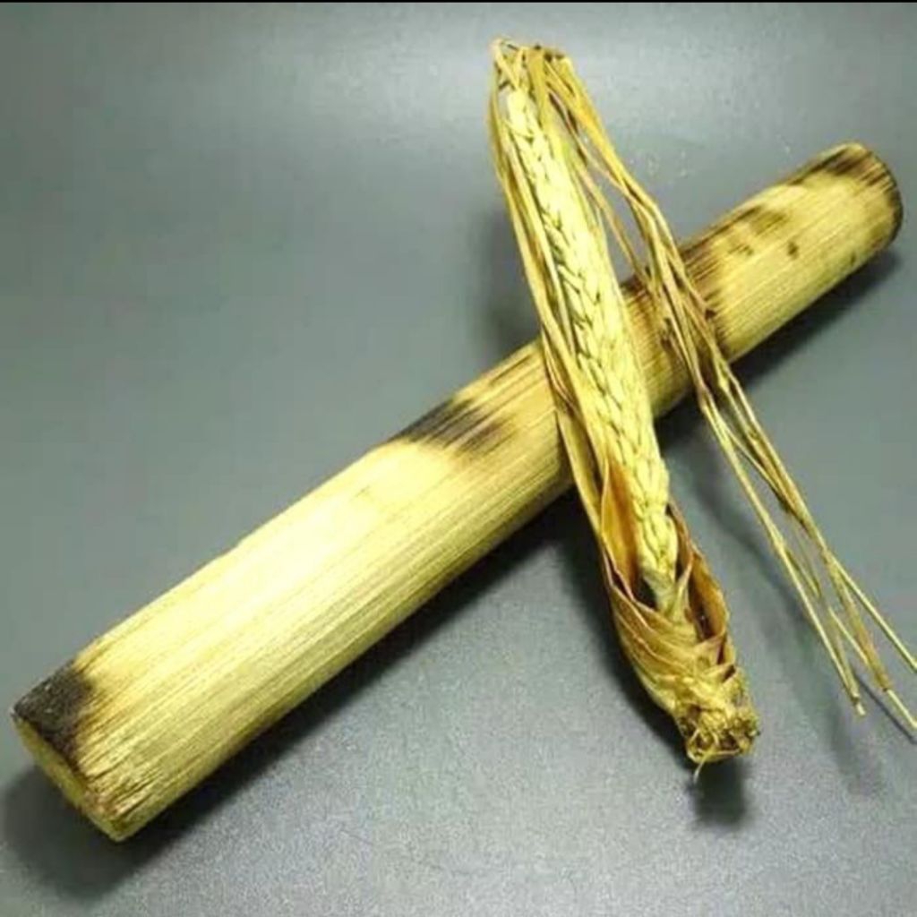 bunga sereh kembang sereh tunggal kemasan bambu