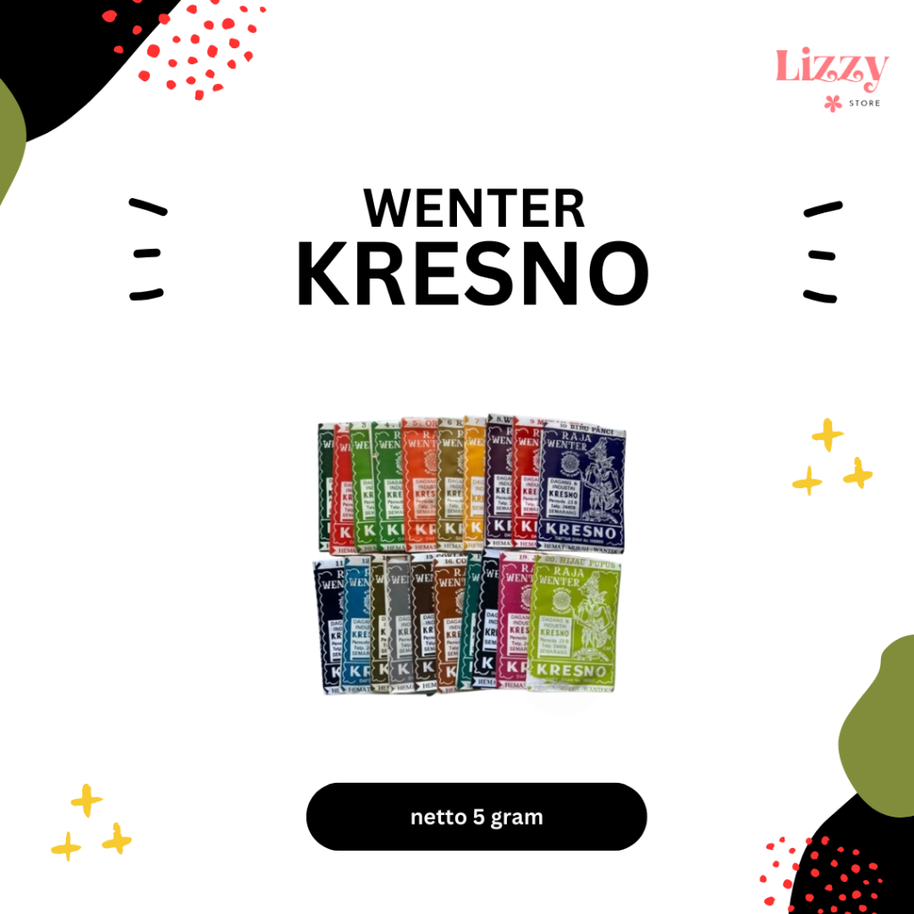 WENTER KRESNO PEWARNA BAJU PAKAIAN JEANS