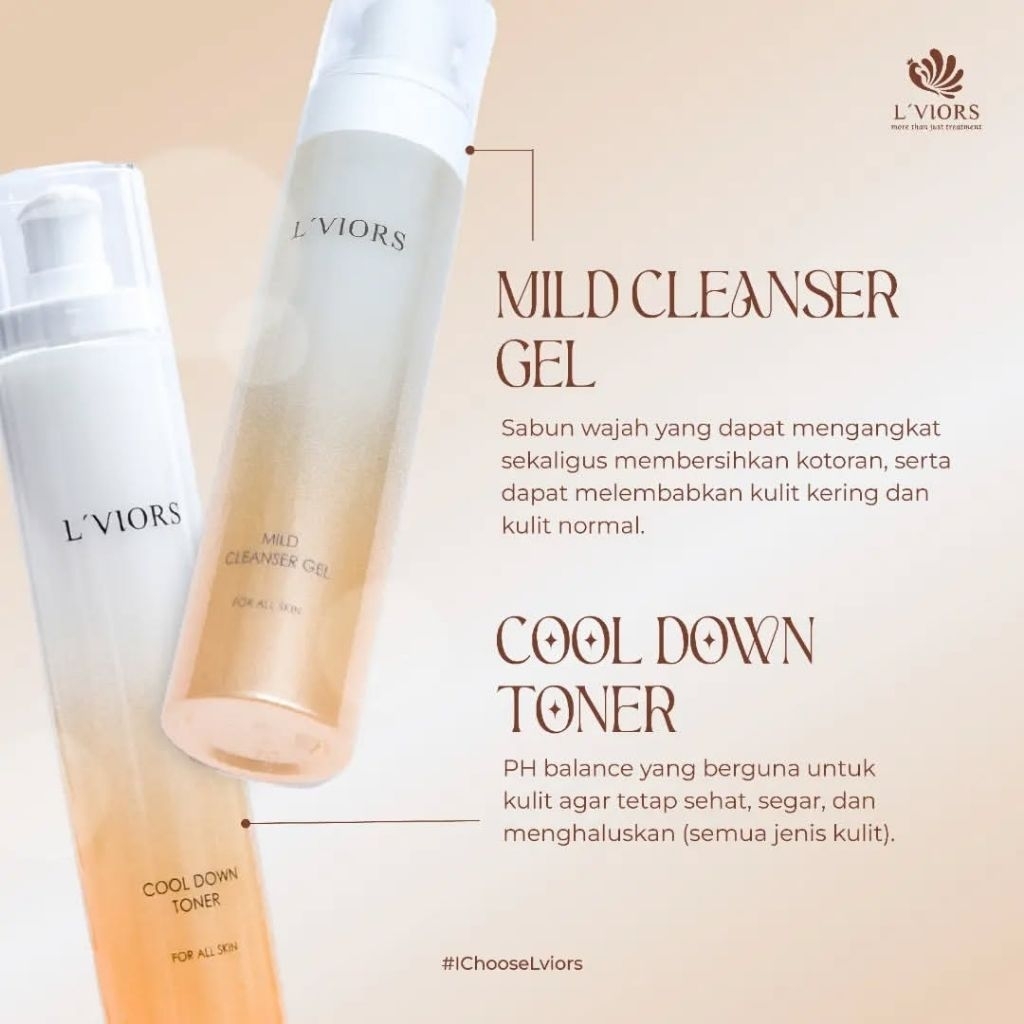 Cuci Muka dan Toner Lviors/Facial Wash Lviors/Toner Lviors