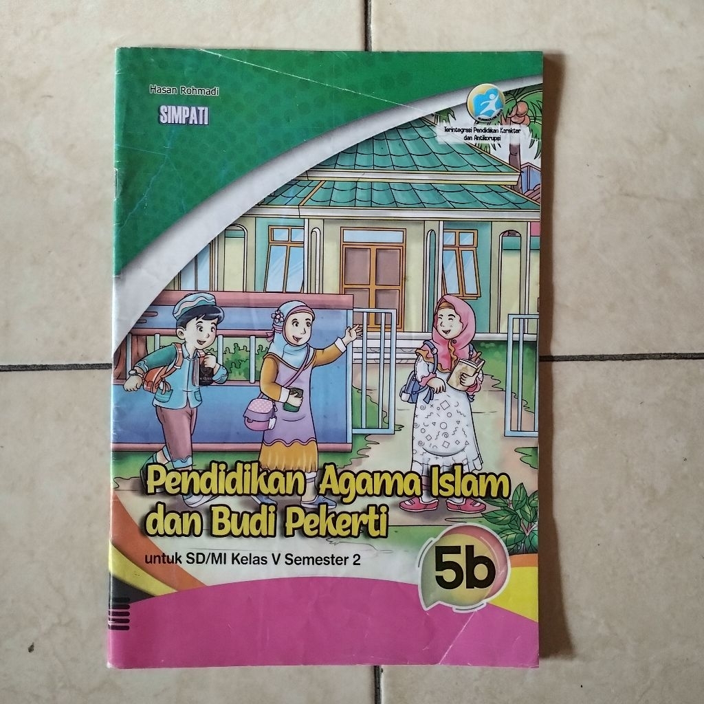 Buku Bekas LKS PAI Pendidikan Agama Islam dan Budi Pekerti Kelas 5 SD/MI Semester 2