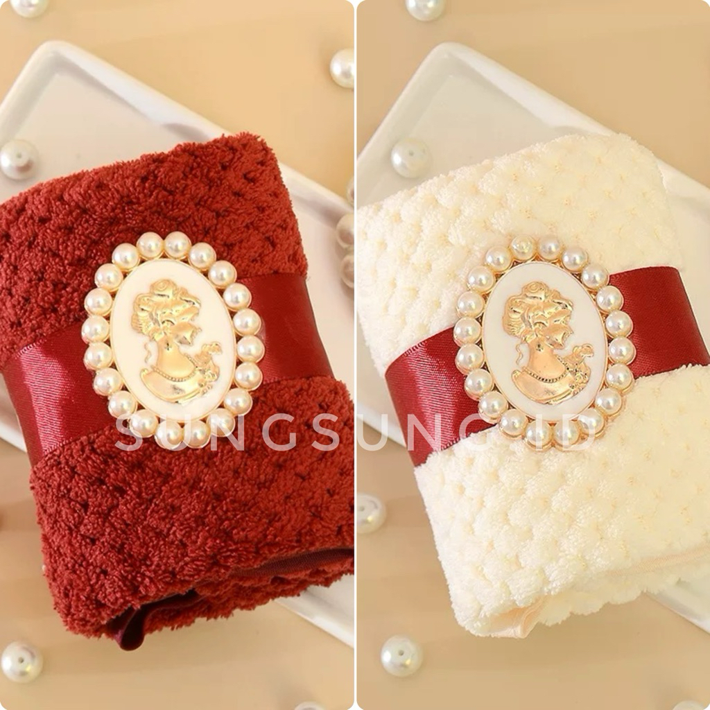 Handuk Souvenir Elegan / Souvenir Handuk Kecil / Souvenir Pernikahan (1937)