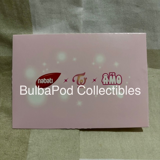 TWICE x Nabati x Amo Official Photocard