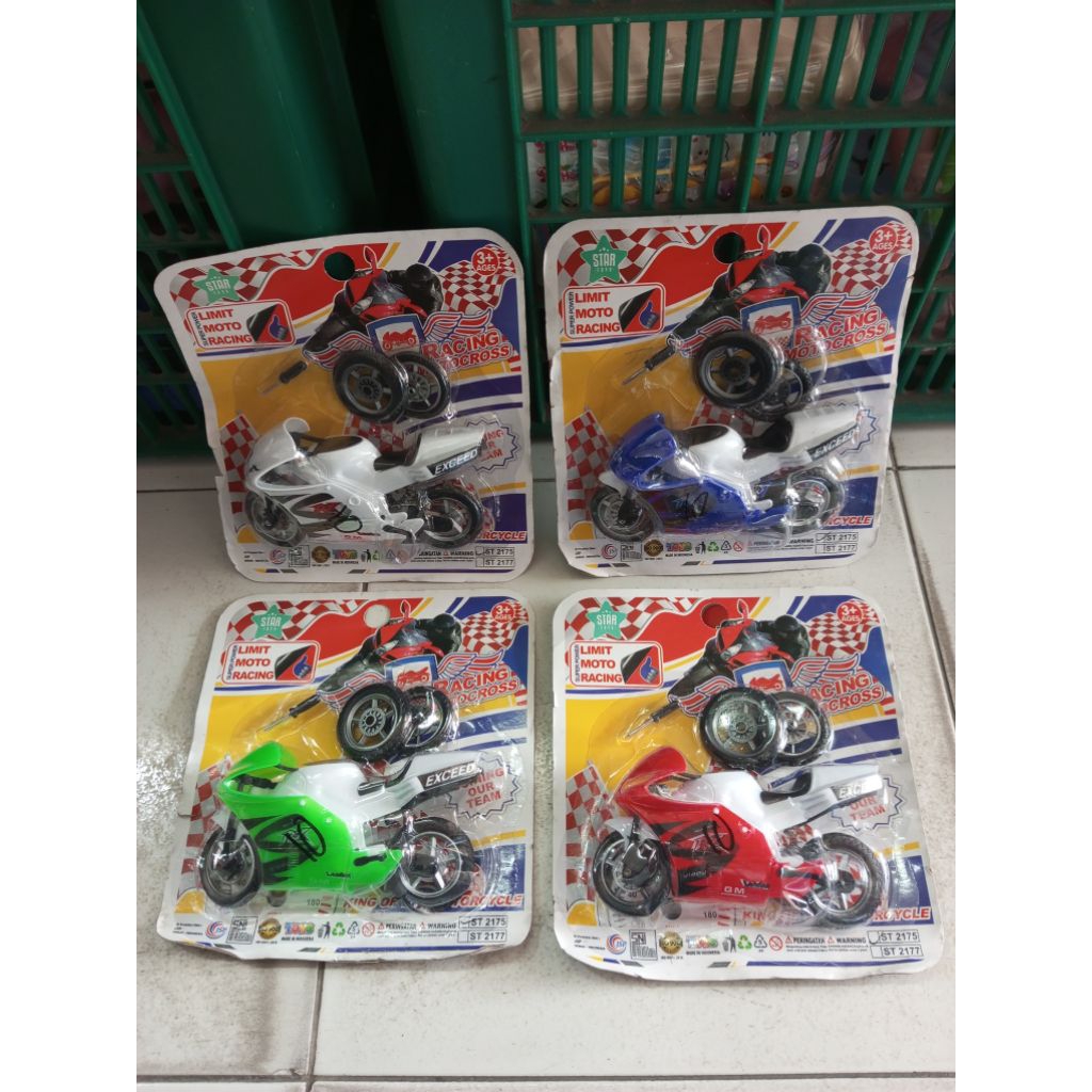 Mainan Anak Motor sport plastik ST2175