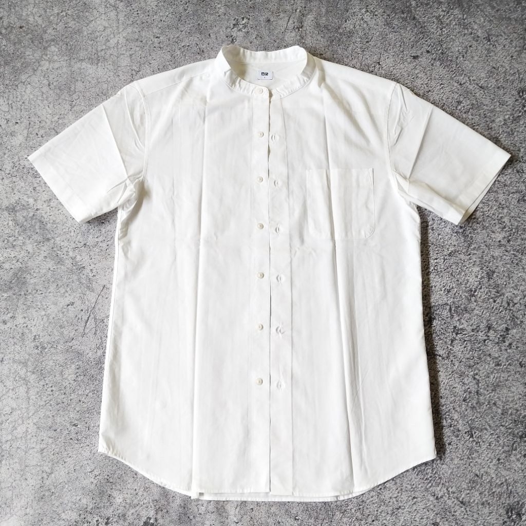 KEMEJA SHANGHAI UNIQLO "WHITE" [ Original ]