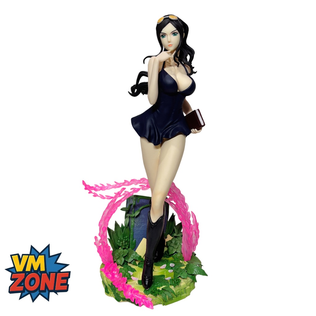 Figure One Piece Nico Robin Pose Girl Hot 34CM PVC Hunter Fan