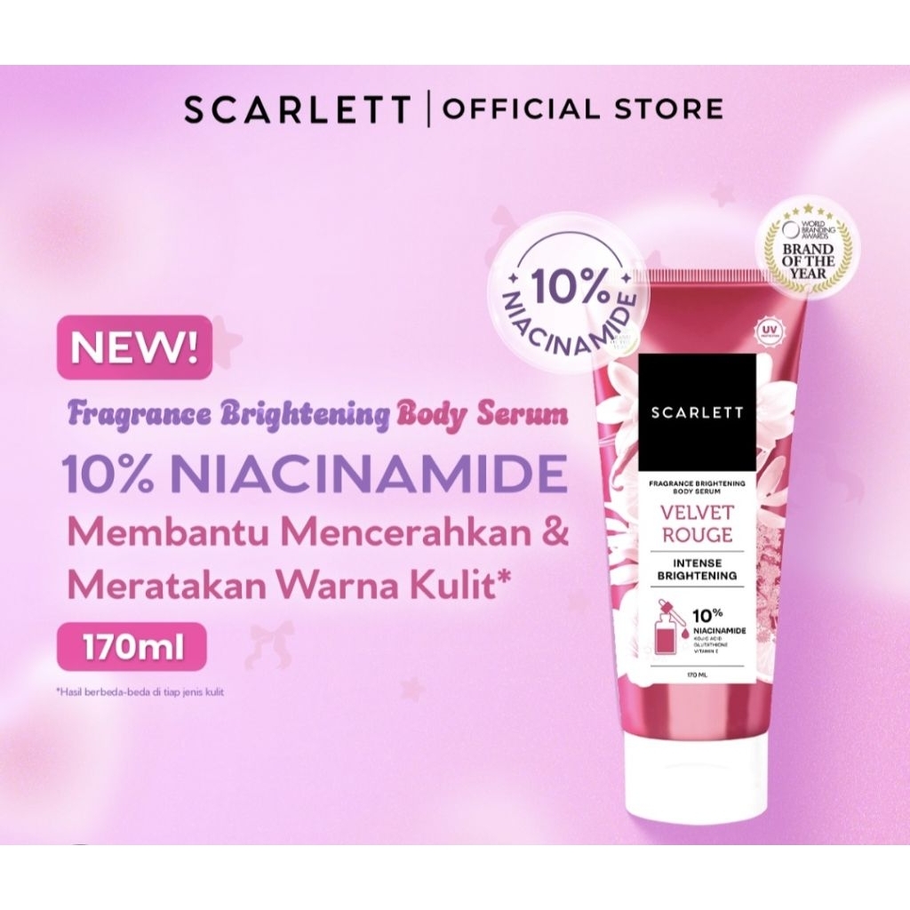 SCARLET VELVET ROUGE BODY SERUM
