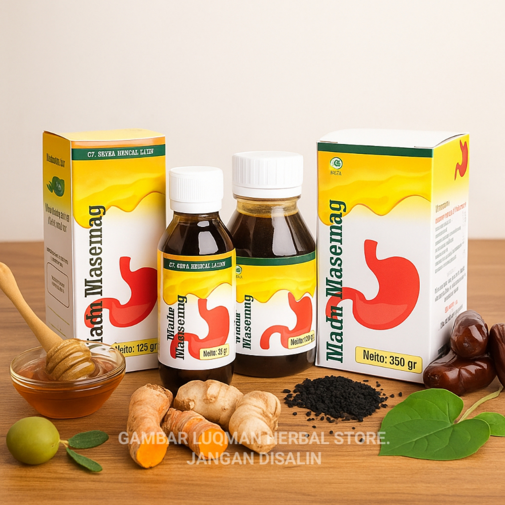 Madu Masemag Syifa Herbal Asam Lambung dan Maag