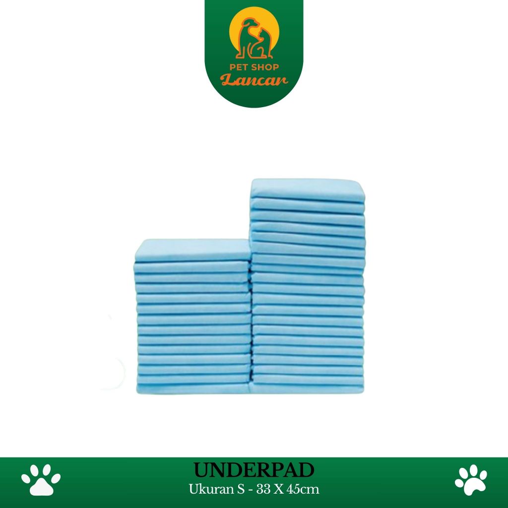 UNDERPAD 33 x 45cm 33x45 Peepad Alas Kencing Pipis Anjing Perlak Bayi