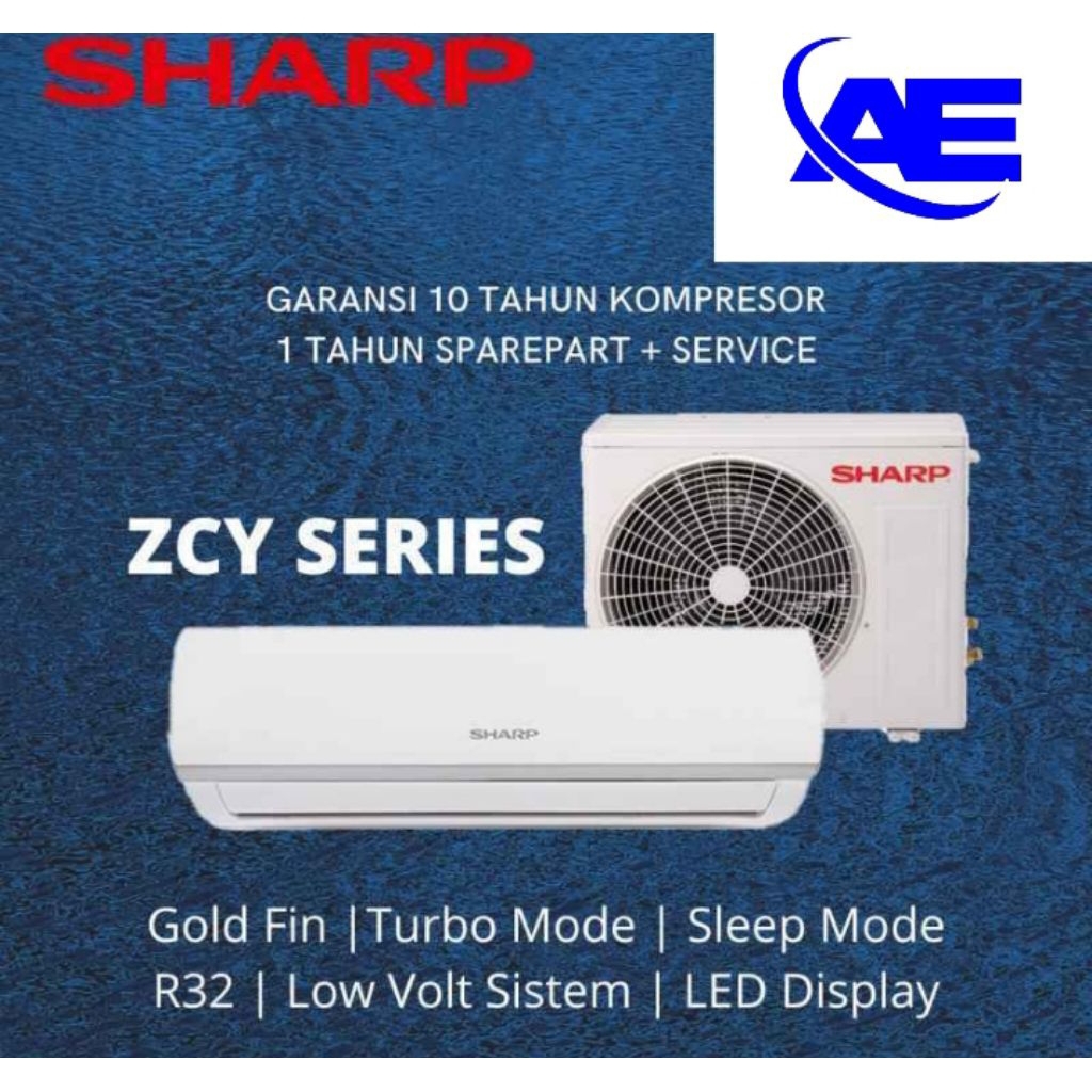 AC SHARP LOW WATT 1/2PK AH-A5ZCY