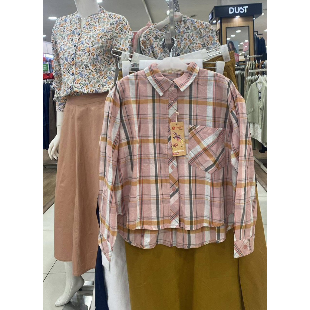 TRISET - NEW Kemeja Blouse Wanita (S-XL)