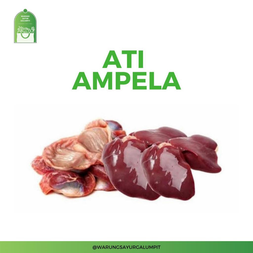 

Ati Ampela 1 Pasang | Kirim Instant Bandung Timur