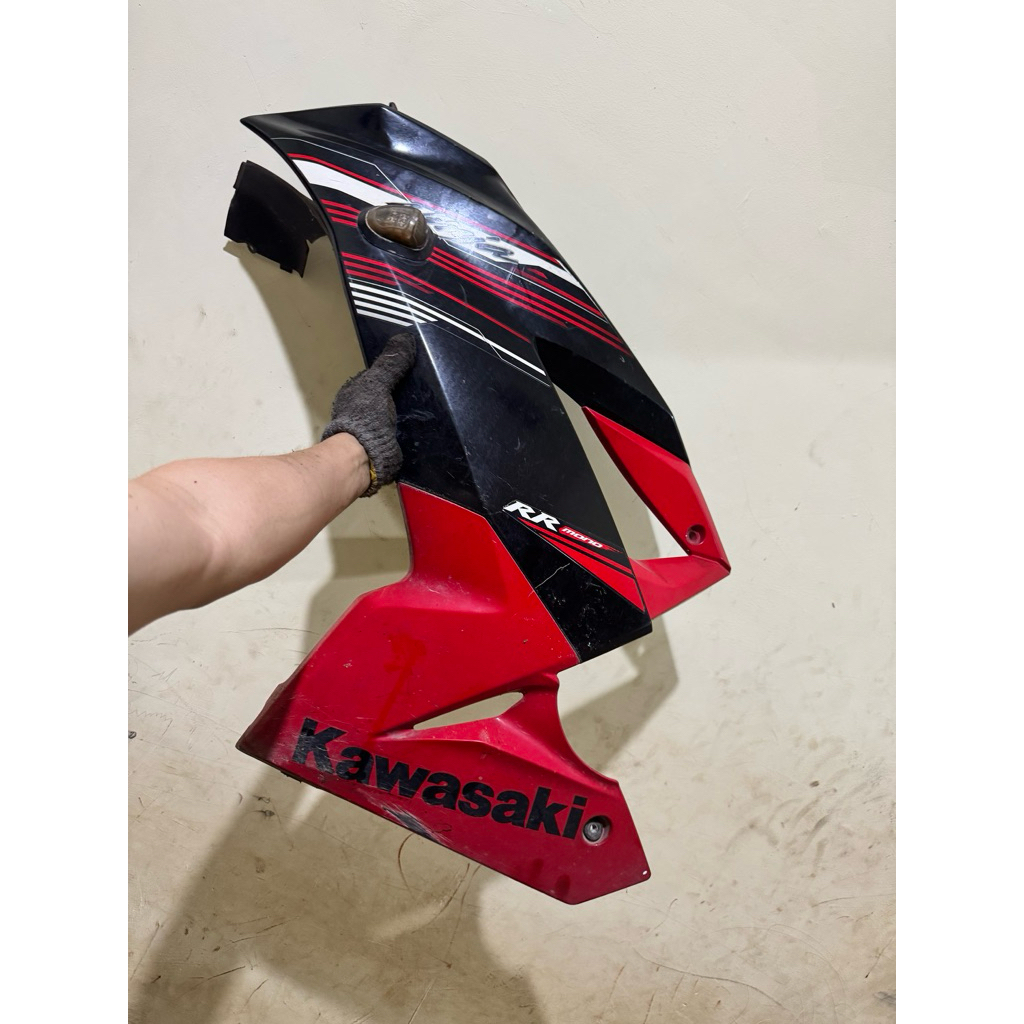 fairing sayap kiri ninja 250 mono 250rr mono rr body bodi fering depan undercowl undercol