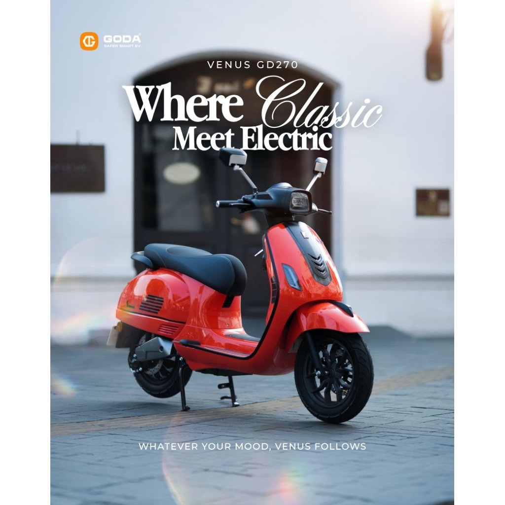 GODA - motor listrik Goda venus GD 270 batery 72V 20ah motor 3000 watt