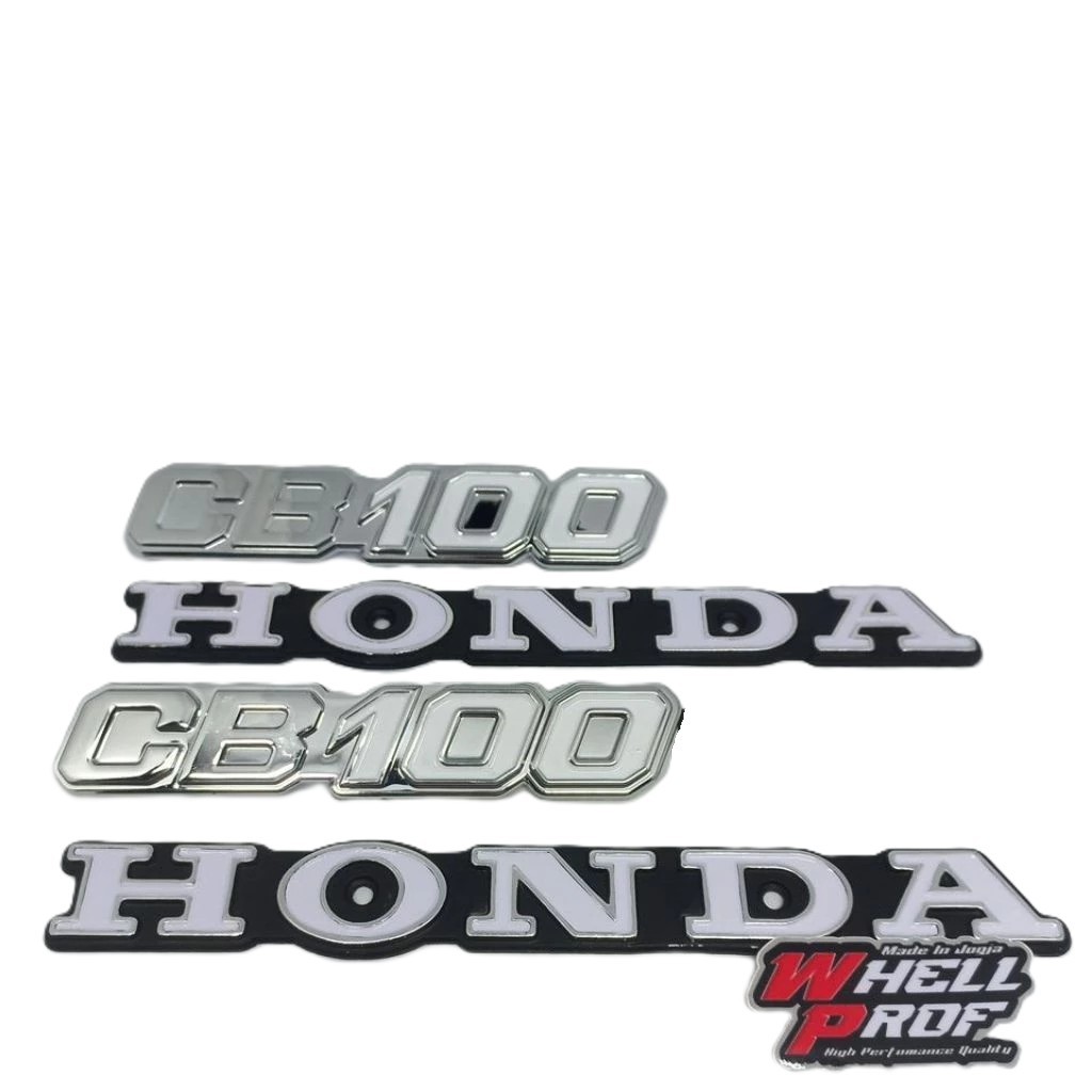 Emblem Tangki Emblem Tepong Emblem CB100 K5 Set WPParts Whellprof
