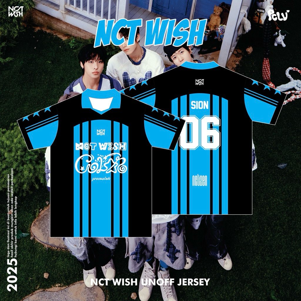JERSEY NCT WISH // KAOS NCTZEN // NCT WISH TSHIRT (Pre Order) - @preciouslove.co