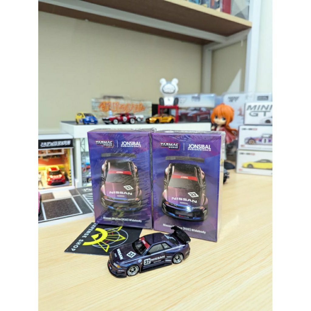 Tarmac works Nissan Skyline GTR R32 Widebody Midnight Purple Jonsibal Designworks