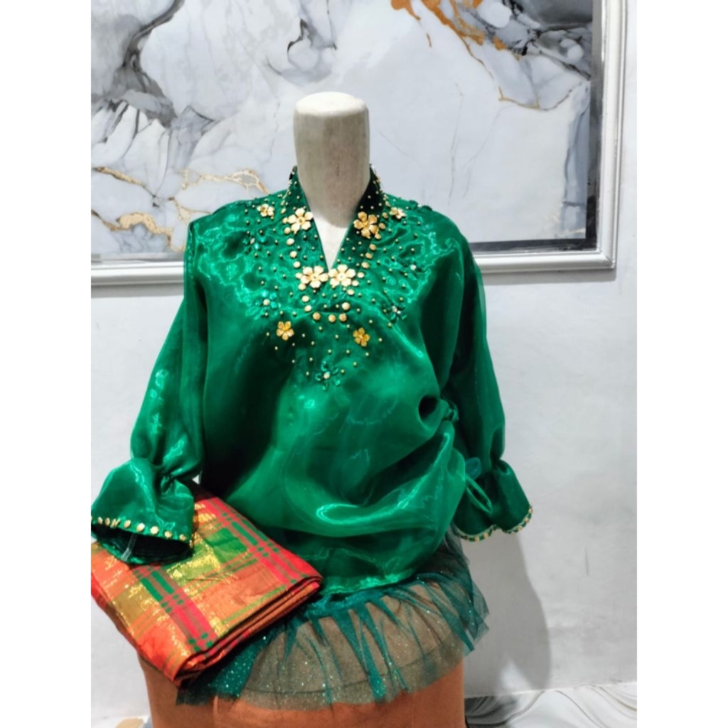 BAJU BODO ADAT / PESTA ANAK HIJAU DATUK 1 - 15 TAHUN