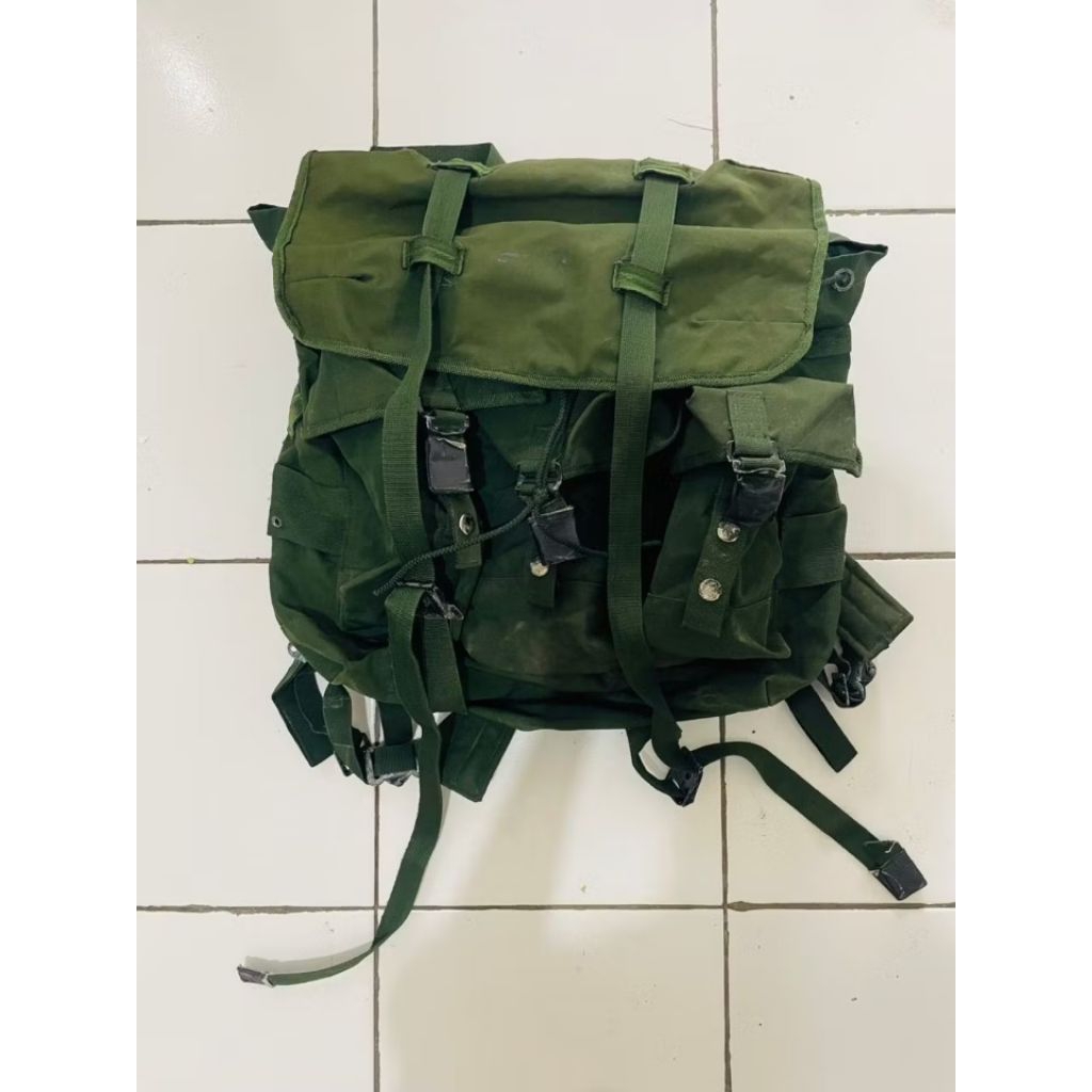 Tas/Ransel Korea Punggung Besar Taruna Akmil Akademi Militer/Akademi TNI Asli Jatah TNI AD Second Ba