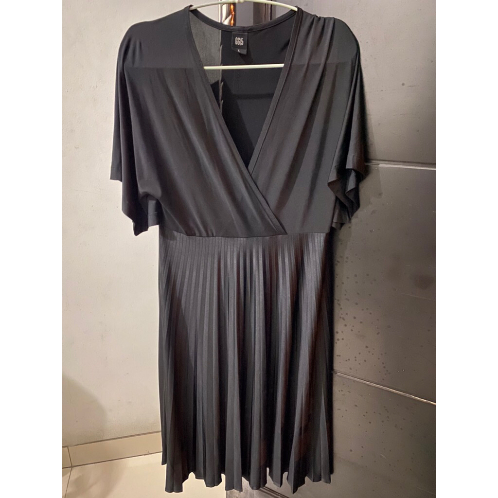 Dress Wanita warna Hitam dress pesta baju pesta claudy dress pakaian wanita hitam