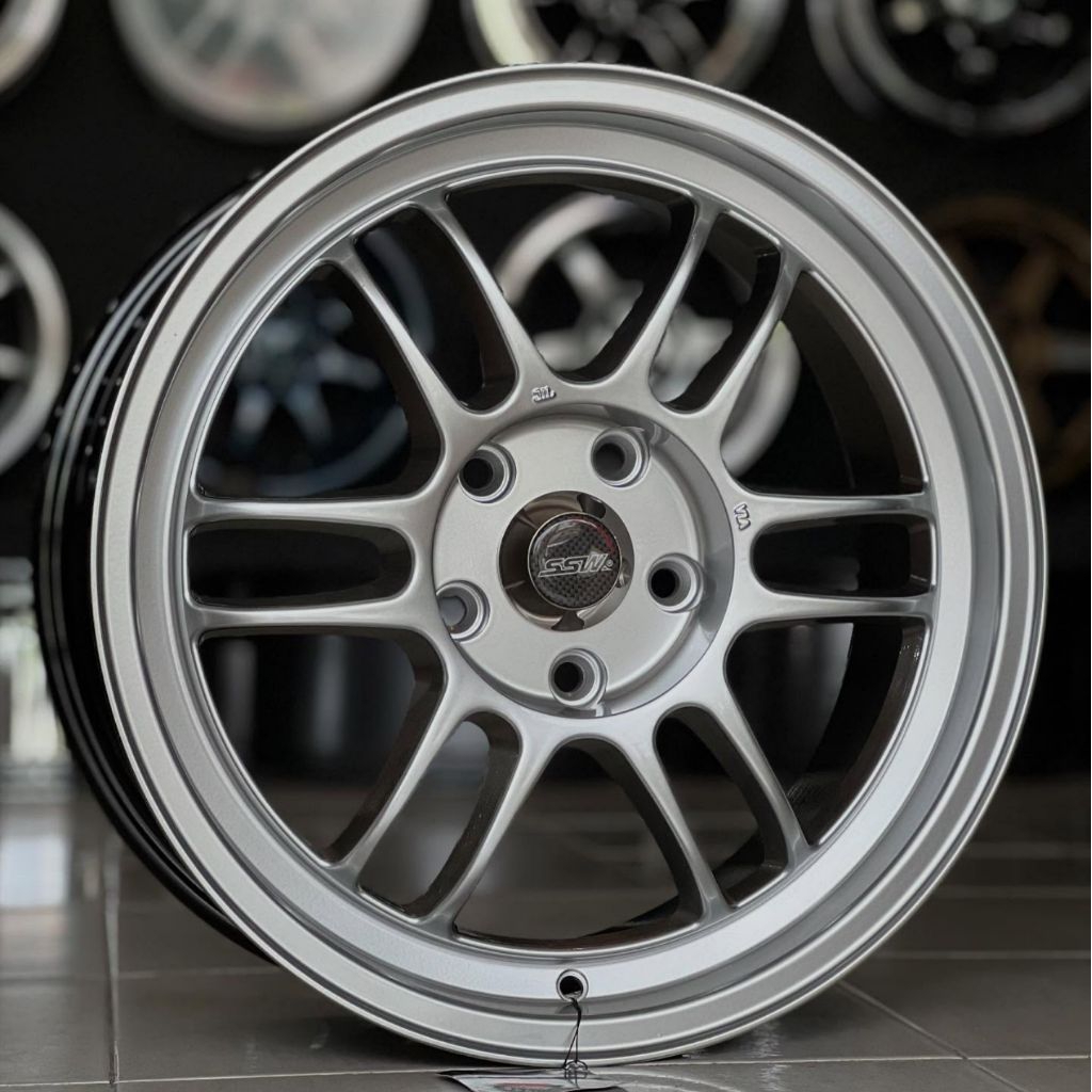 VELG ENKEI RPF1 R17 SSW ORIGINAL THAILAND R17 LEBAR 8 PCD 5X114,3 ET 35 VELG MOBIL RING 17 velg raci
