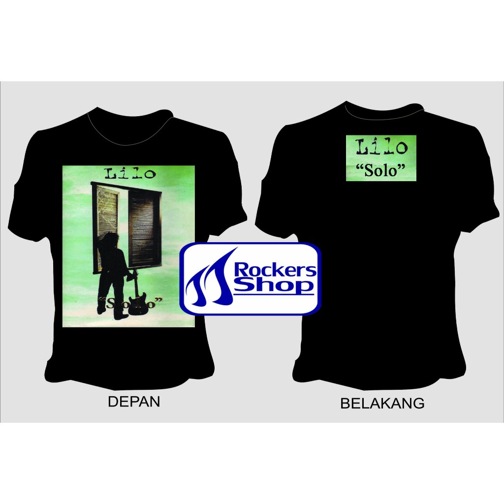 KAOS LILO ALBUM SOLO PERSONIL KLA PROJECT GITARIS ROCK LAWAS LEGENDA