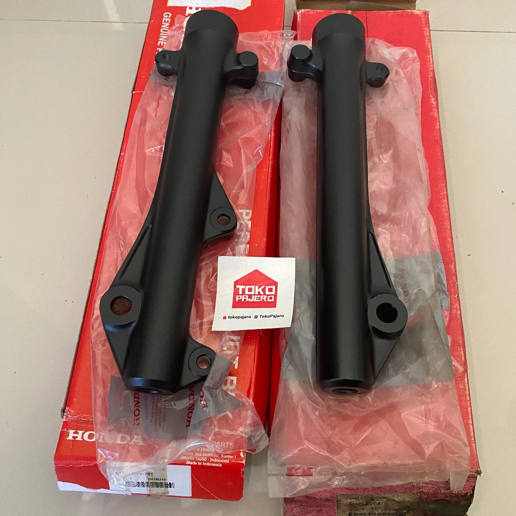 Bottom Cover Shock Sok Depan Kanan Kiri Beat Karbu Gen 1 Spakbor Bawah Original AHM