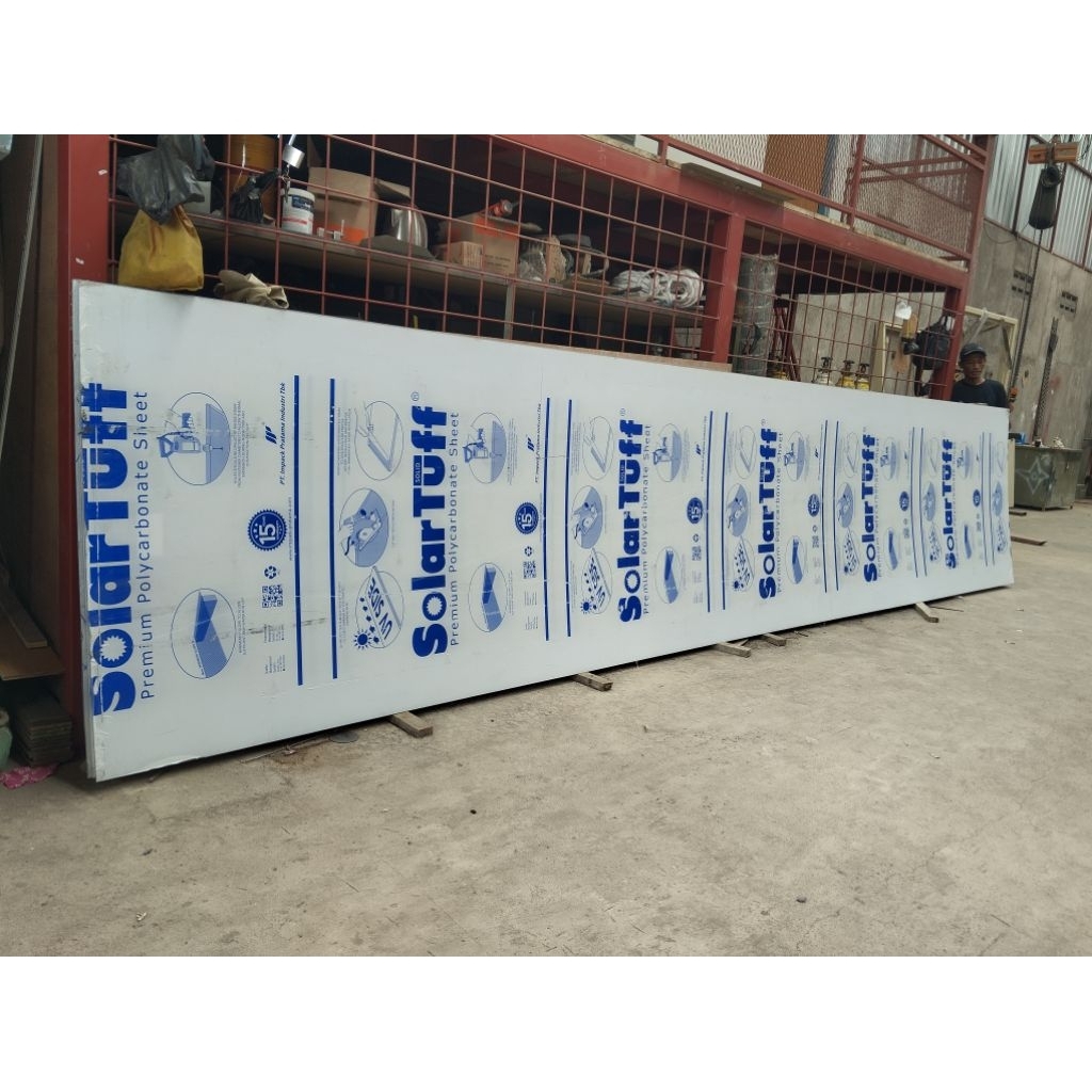 Solartuff solid / Solarflat tebal 6 mm