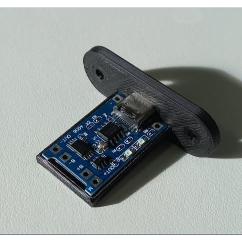 Bracket Casing Tutup Module Charger TP4056 Type C / Bracket TP4056