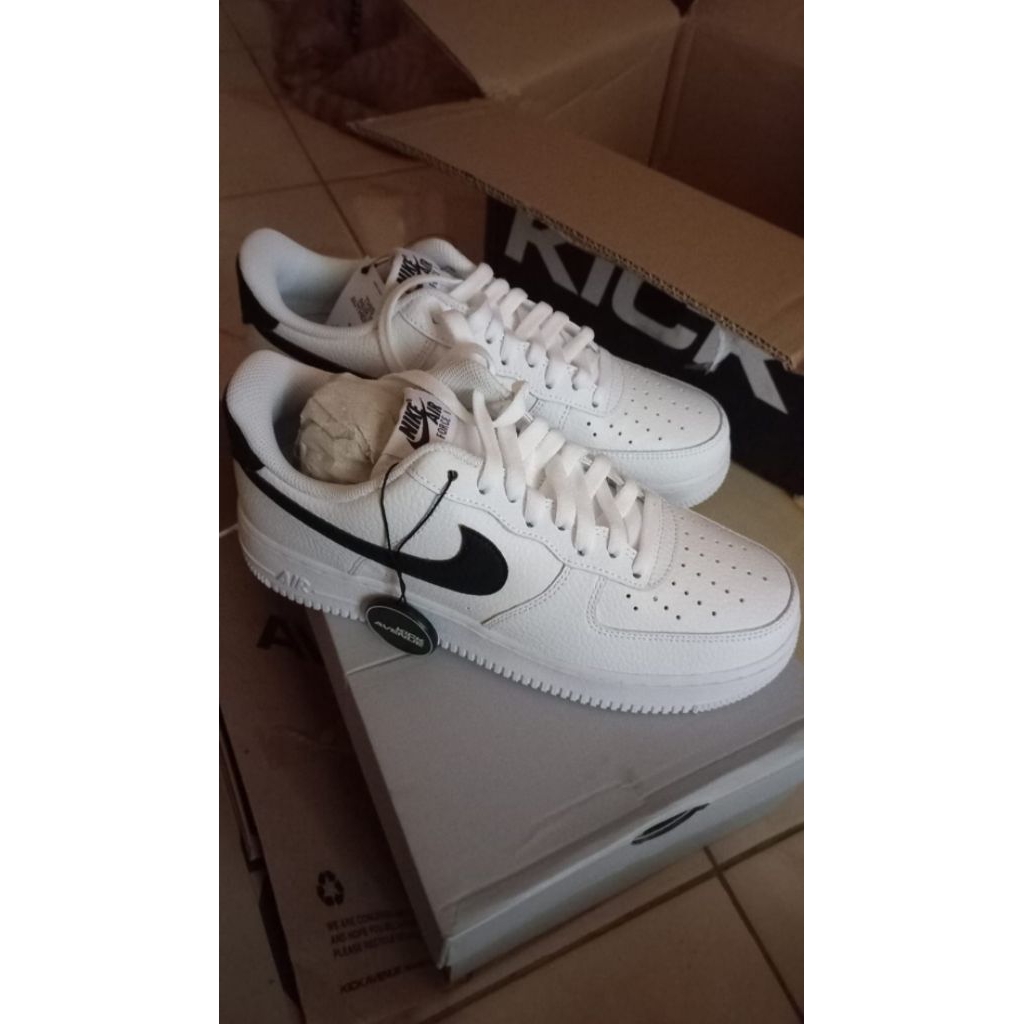 Nike Air Force 1 Black And White BNIB