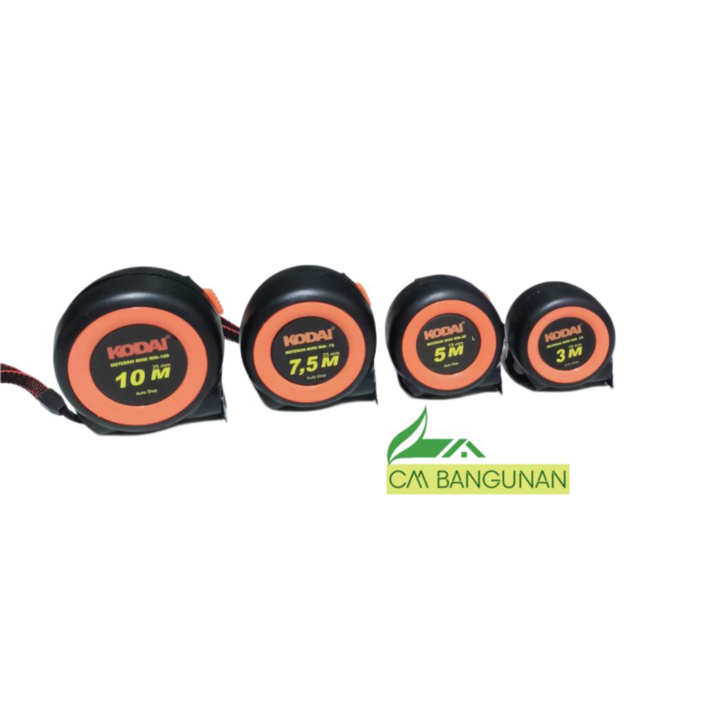 Limaukuit_Space Meteran Tukang Kodai / Meteran Auto Stop Kodai / Meteran Mini Kodai / Measuring Tape
