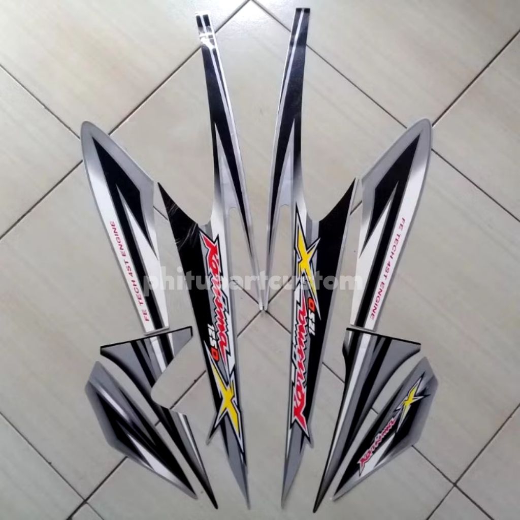 STRIP FULL BODY KARISMA X 125 STRIPING KARISMA X 125D