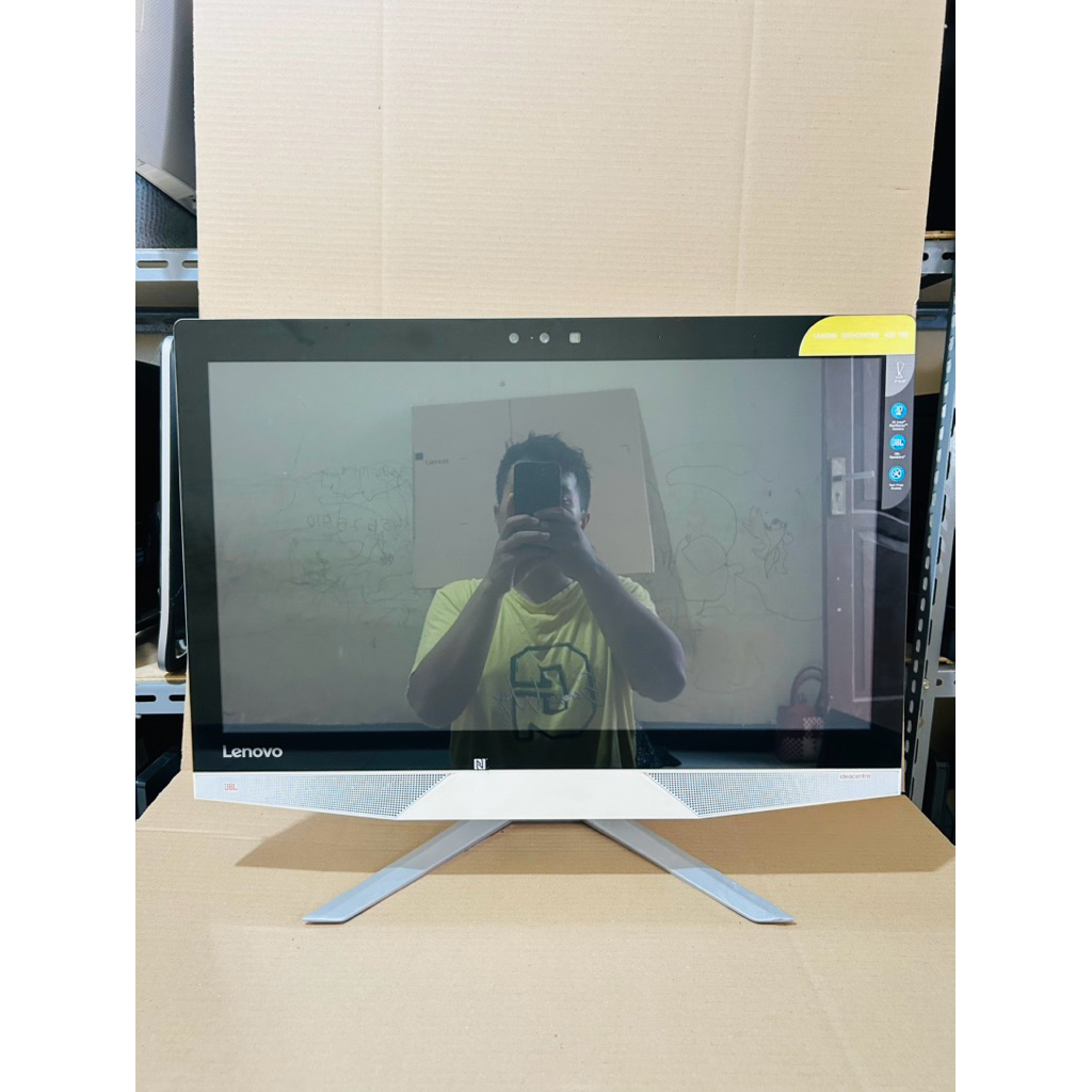 PC AIO ALL IN ONE LENOVO CORE I7 RAM 8GB SSD 256GB LAYAR 24 INCH TOUCHSCREEN