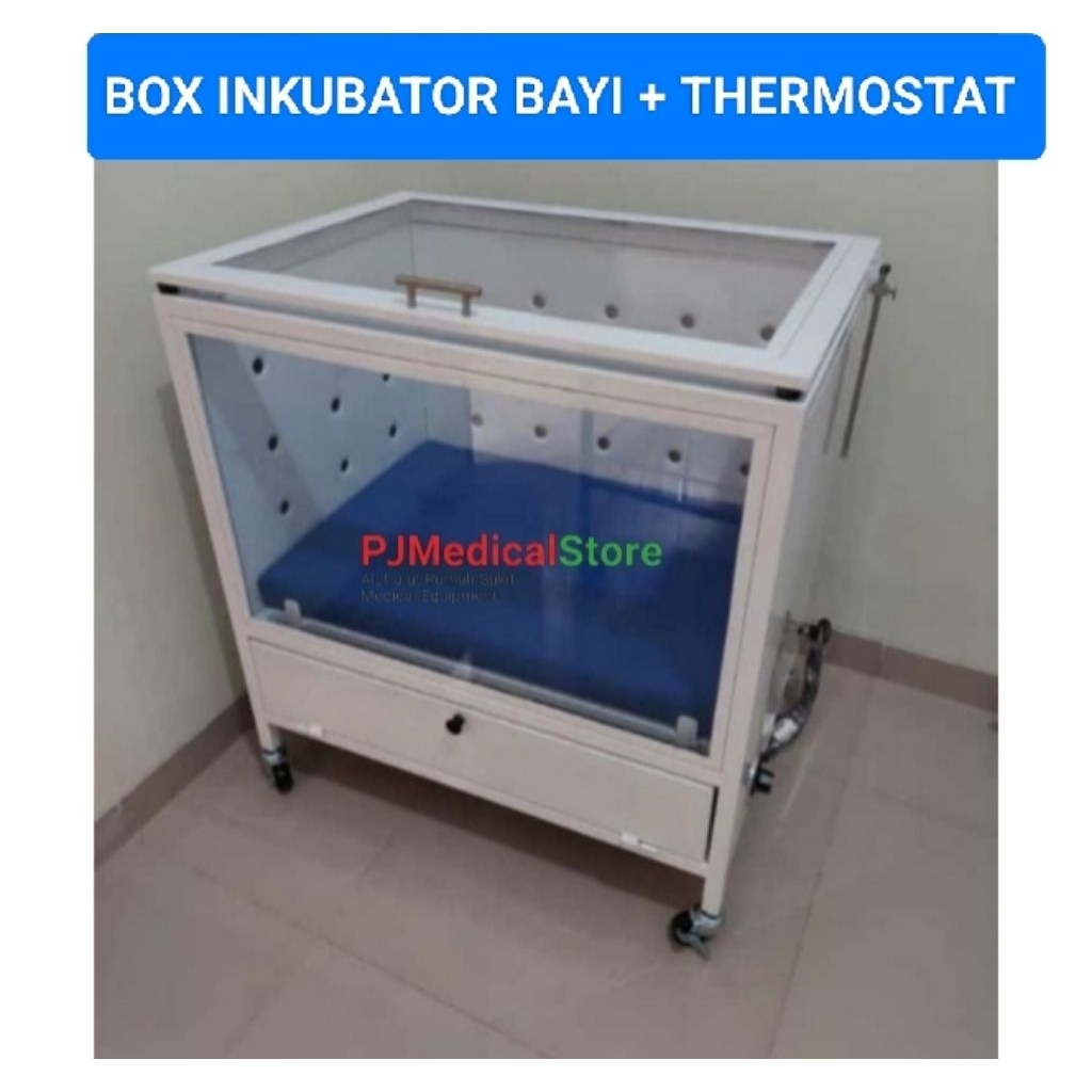 Inkubator Bayi Plus Dengan Pemanas Thermostat / Box Incubator Bayi Plus Pemanas