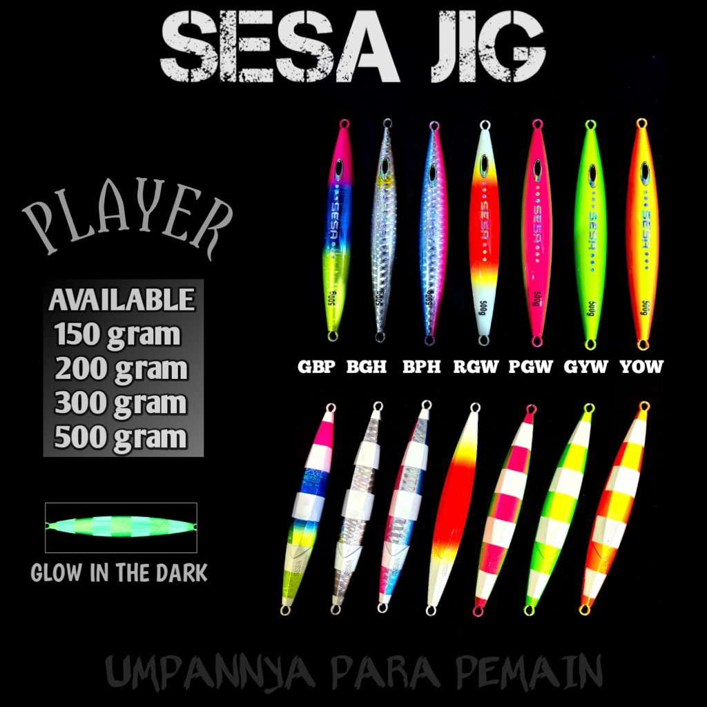 Metal Jig Player 500 Gram
