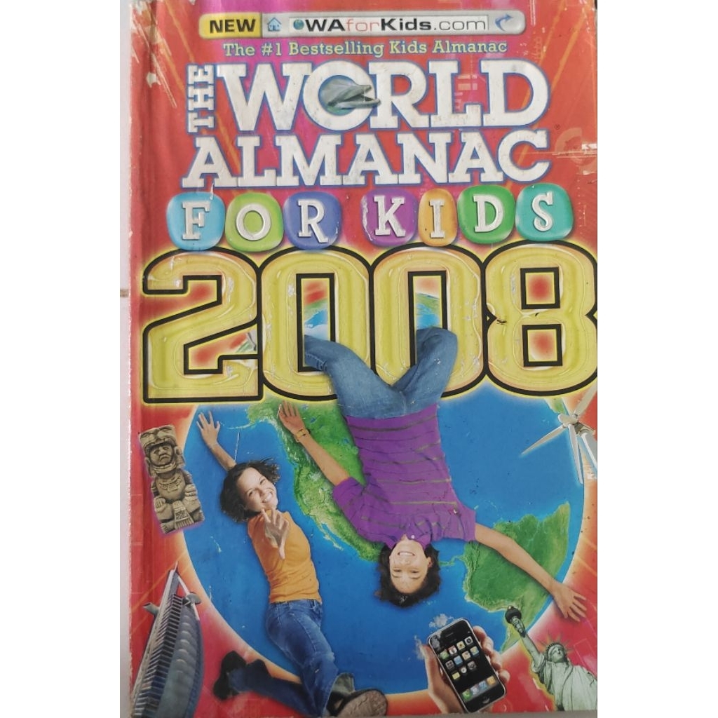 BUKU THE WORLD ALMANAC FOR KIDS 2008 BEKAS ORIGINAL
