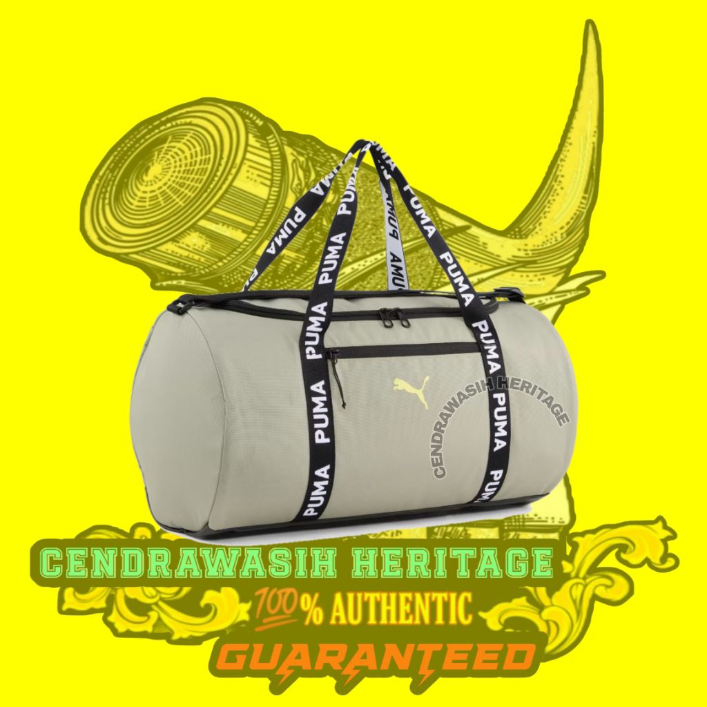 Puma Essentials Training 28.5L Barrel Bag Lux Army Original