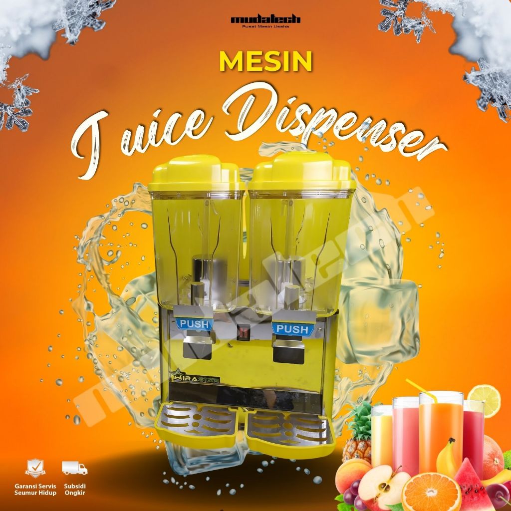 Mesin Jus Dispenser / Juice Dispenser WIRASTAR JCD-230