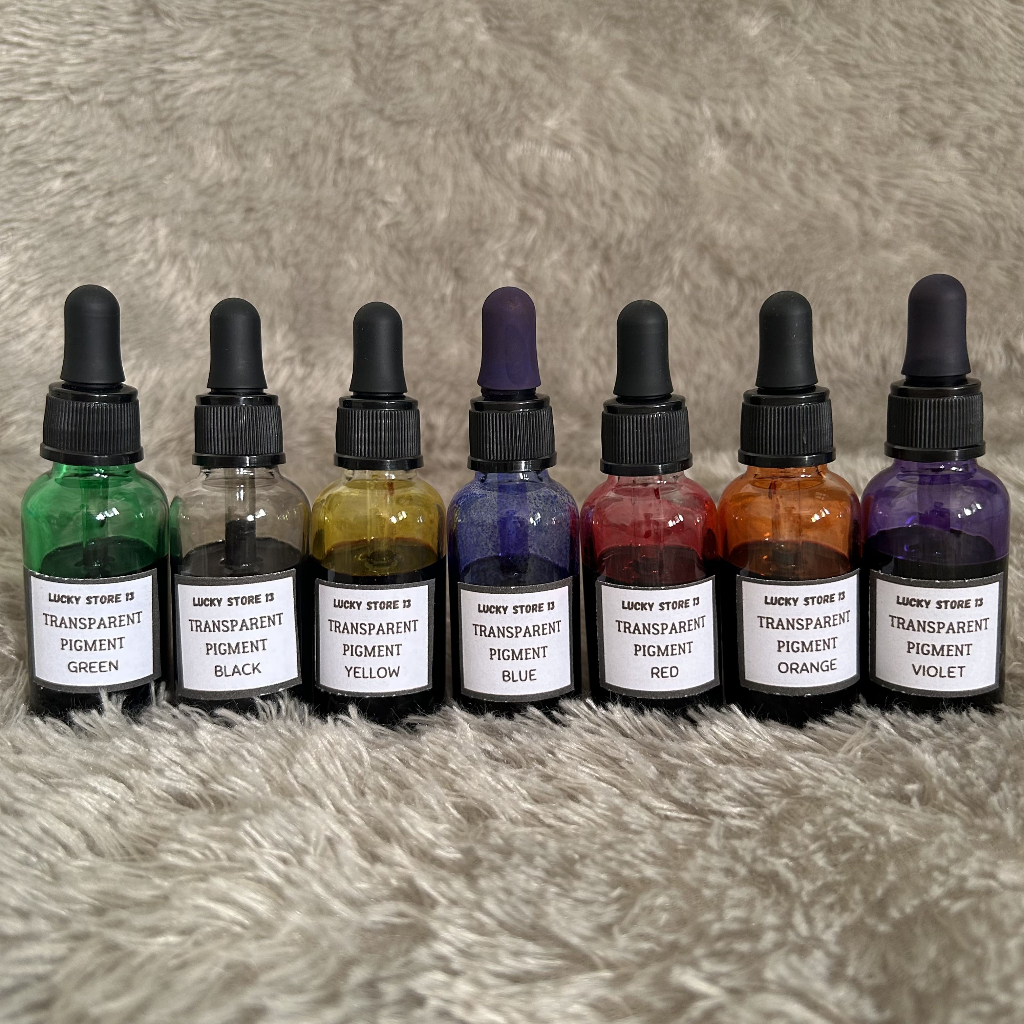 Pigmen Resin Transparan 25ml Pewarna Pigment Super Transparant  Bening UV Transparent Cairan Cat Liq
